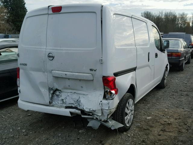 3N6CM0KN4FK720068 - 2015 NISSAN NV200 2.5S WHITE photo 4