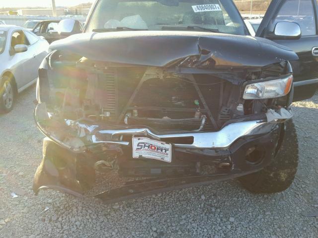 1GTHK23D67F100621 - 2007 GMC SIERRA K25 BLACK photo 7