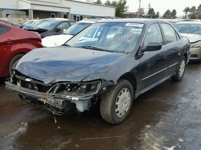 JHMCG66562C011275 - 2002 HONDA ACCORD LX BLACK photo 2