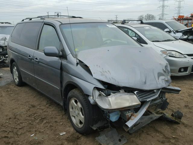 2HKRL1866YH608360 - 2000 HONDA ODYSSEY EX GRAY photo 1