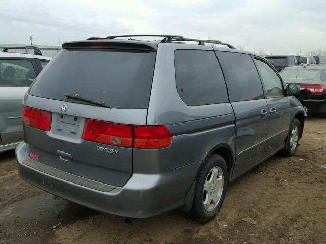 2HKRL1866YH608360 - 2000 HONDA ODYSSEY EX GRAY photo 4