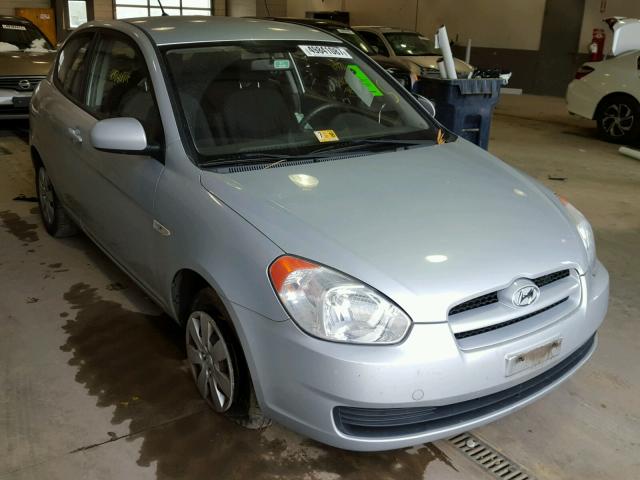 KMHCM3AC3AU181984 - 2010 HYUNDAI ACCENT BLU SILVER photo 1