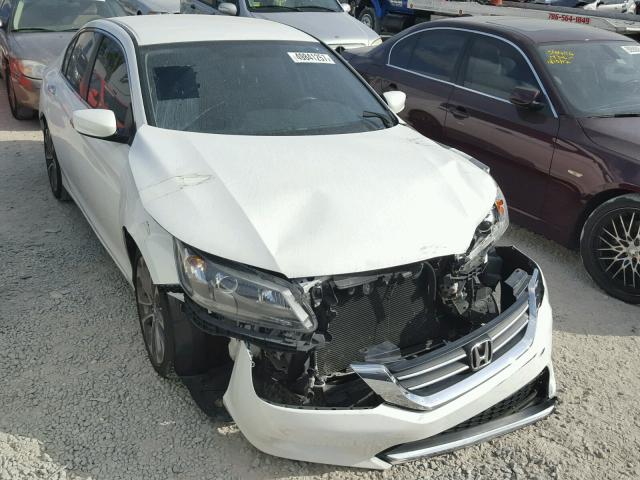 1HGCR2F59EA166070 - 2014 HONDA ACCORD SPO WHITE photo 1