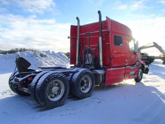 4V4NC9KL1EN158290 - 2014 VOLVO VN VNL RED photo 4