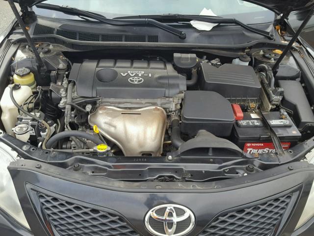 4T1BF3EK6AU031908 - 2010 TOYOTA CAMRY BASE BLACK photo 7