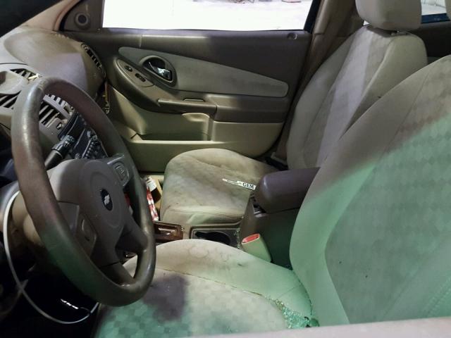 1G1ZT54845F243657 - 2005 CHEVROLET MALIBU LS BLUE photo 5