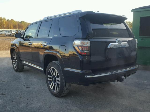 JTEBU5JR9J5514114 - 2018 TOYOTA 4RUNNER SR BLACK photo 3