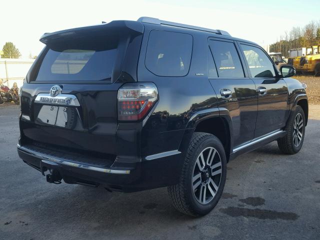 JTEBU5JR9J5514114 - 2018 TOYOTA 4RUNNER SR BLACK photo 4