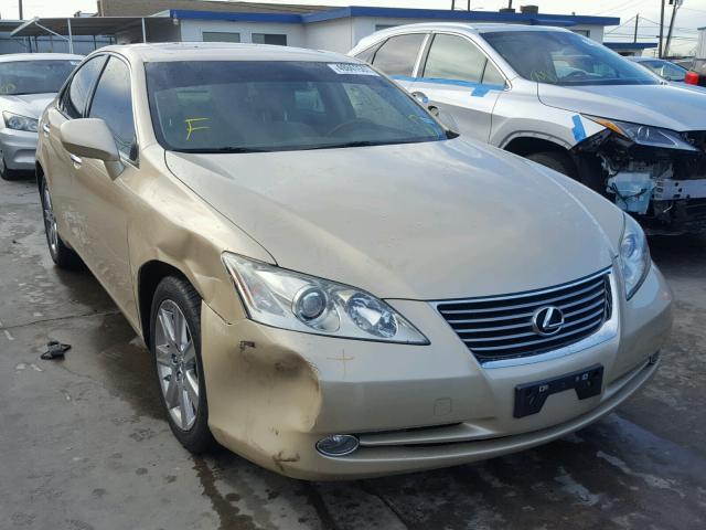 JTHBJ46GX72066375 - 2007 LEXUS ES 350 GOLD photo 1