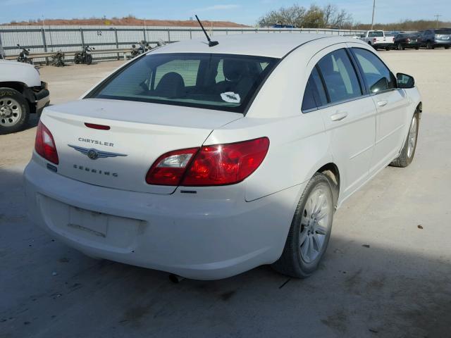 1C3CC5FB6AN126866 - 2010 CHRYSLER SEBRING LI WHITE photo 4