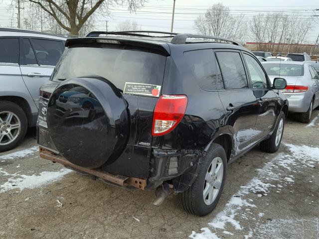 JTMBD31V876034946 - 2007 TOYOTA RAV4 LIMIT BLACK photo 4