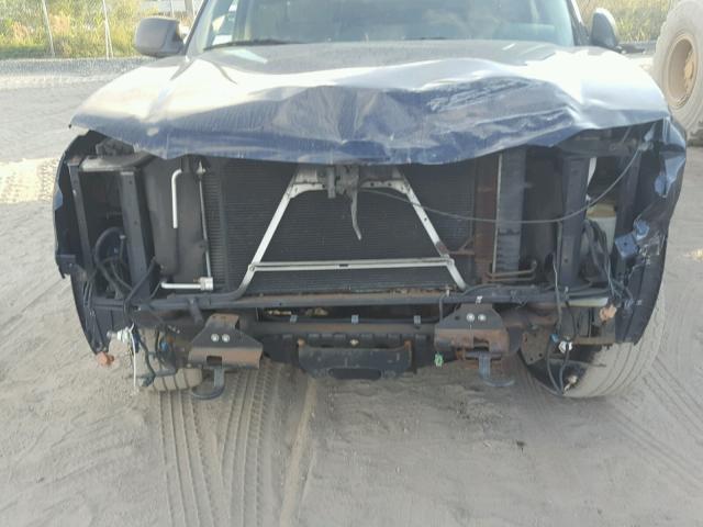 3GNEK12Z96G139332 - 2006 CHEVROLET AVALANCHE BLUE photo 9