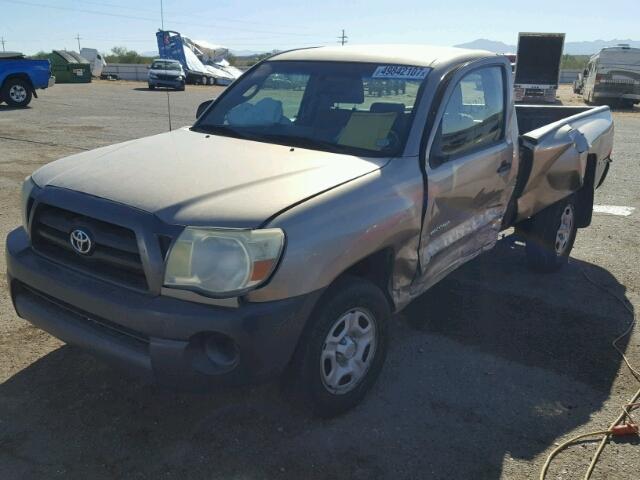 5TENX22N36Z273237 - 2006 TOYOTA TACOMA GOLD photo 2