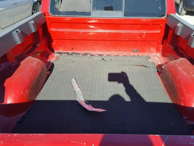 1FTYR10U22PA25994 - 2002 FORD RANGER RED photo 6