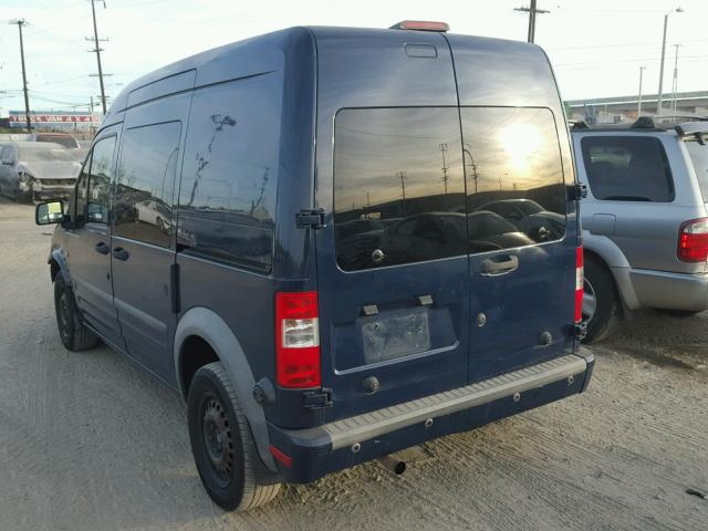 NM0KS9BN9AT030305 - 2010 FORD TRANSIT CO BLUE photo 3