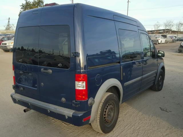 NM0KS9BN9AT030305 - 2010 FORD TRANSIT CO BLUE photo 4