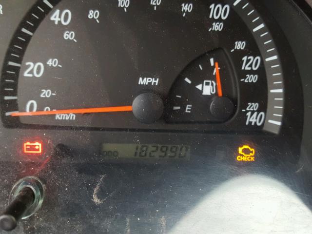 JTDBE32K840267533 - 2004 TOYOTA CAMRY LE ვერცხლისფერი ფოტო 8