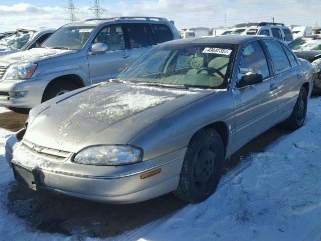 2G1WL52M0W9188198 - 1998 CHEVROLET LUMINA BAS GRAY photo 2