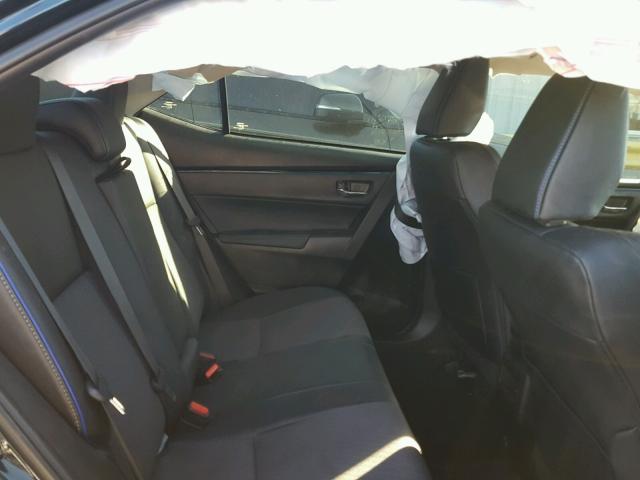 5YFBURHE6JP761723 - 2018 TOYOTA COROLLA L BLUE photo 6