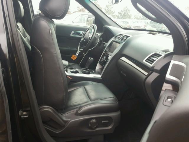 1FM5K7F8XDGC11365 - 2013 FORD EXPLORER L BLACK photo 5