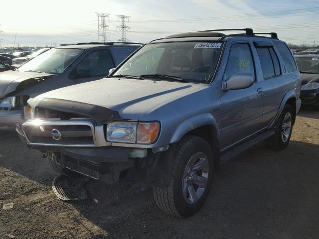 JN8DR09Y74W912521 - 2004 NISSAN PATHFINDER SILVER photo 2