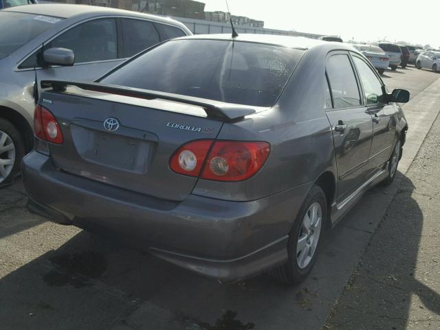 1NXBR32E35Z524070 - 2005 TOYOTA COROLLA CE CHARCOAL photo 4