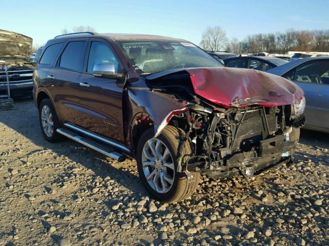 1C4RDJEG7HC758290 - 2017 DODGE DURANGO CI RED photo 1