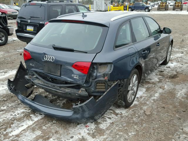 WAUSFAFL6AA181838 - 2010 AUDI A4 PREMIUM GRAY photo 4