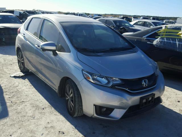 3HGGK5H87FM749384 - 2015 HONDA FIT EX SILVER photo 1