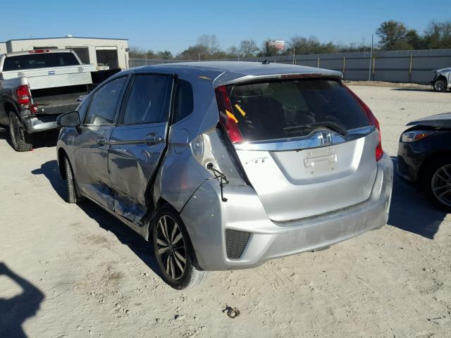 3HGGK5H87FM749384 - 2015 HONDA FIT EX SILVER photo 3