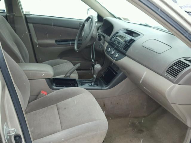 4T1BE32K75U435068 - 2005 TOYOTA CAMRY LE TAN photo 5