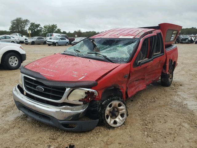 1FTRW07W51KE74810 - 2001 FORD F150 SUPER RED photo 2