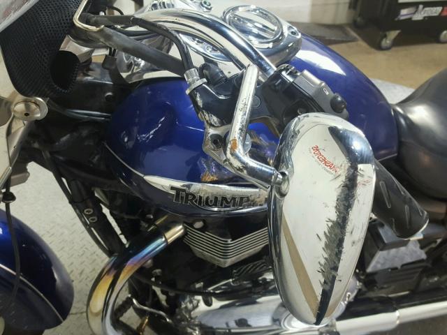 SMT905RN7ET631192 - 2014 TRIUMPH MOTORCYCLE AMERICA BLUE photo 17