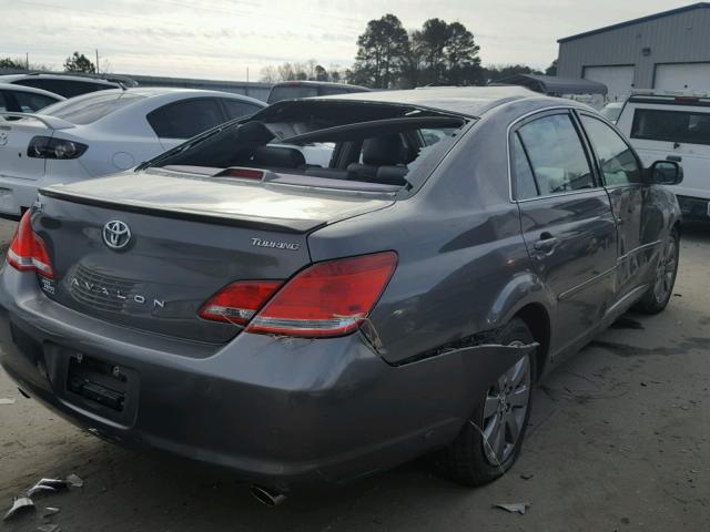 4T1BK36B16U154842 - 2006 TOYOTA AVALON XL CHARCOAL photo 4