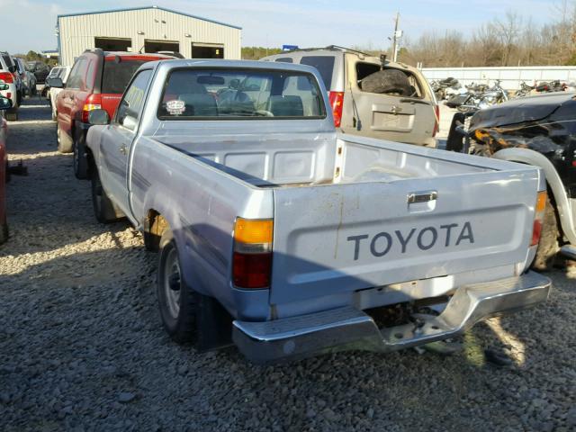 JT4RN81P4L5068148 - 1990 TOYOTA PICKUP 1/2 BLUE photo 3