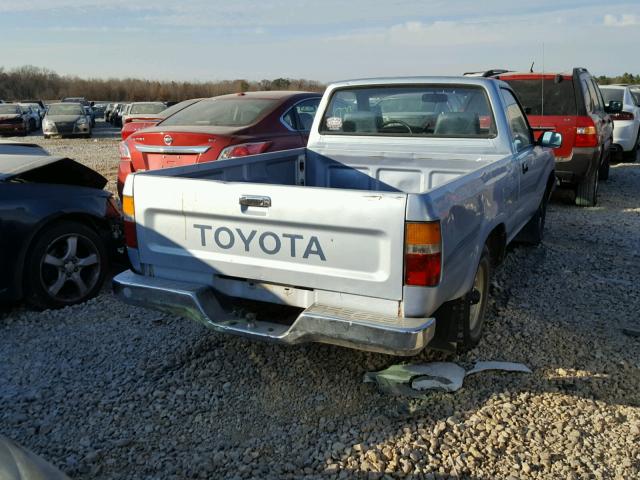 JT4RN81P4L5068148 - 1990 TOYOTA PICKUP 1/2 BLUE photo 4