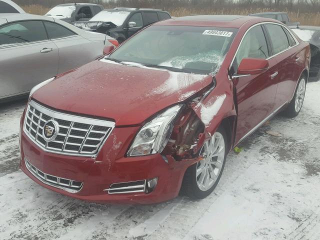 2G61M5S32F9286092 - 2015 CADILLAC XTS LUXURY RED photo 2