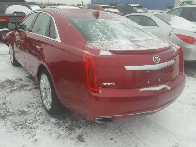 2G61M5S32F9286092 - 2015 CADILLAC XTS LUXURY RED photo 3