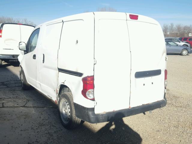 3N6CM0KNXFK731561 - 2015 NISSAN NV200 2.5S WHITE photo 3