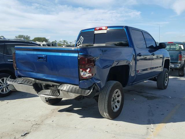 3GCPCREC2FG286094 - 2015 CHEVROLET SILVERADO BLUE photo 4