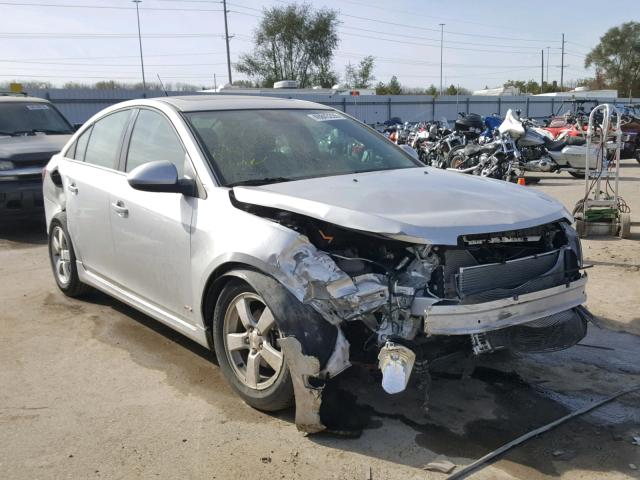 1G1PC5SB0E7230291 - 2014 CHEVROLET CRUZE LT SILVER photo 1