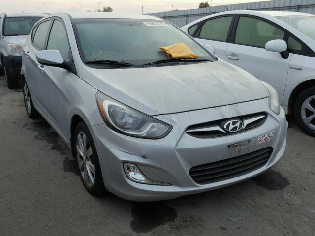 KMHCU5AE3CU047427 - 2012 HYUNDAI ACCENT GLS SILVER photo 1