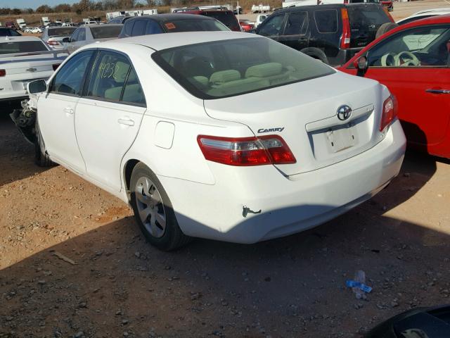 4T1BE46K37U711782 - 2007 TOYOTA CAMRY NEW WHITE photo 3