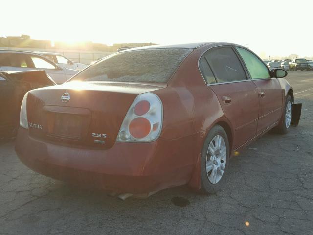 1N4AL11D36N378026 - 2006 NISSAN ALTIMA S BURGUNDY photo 4