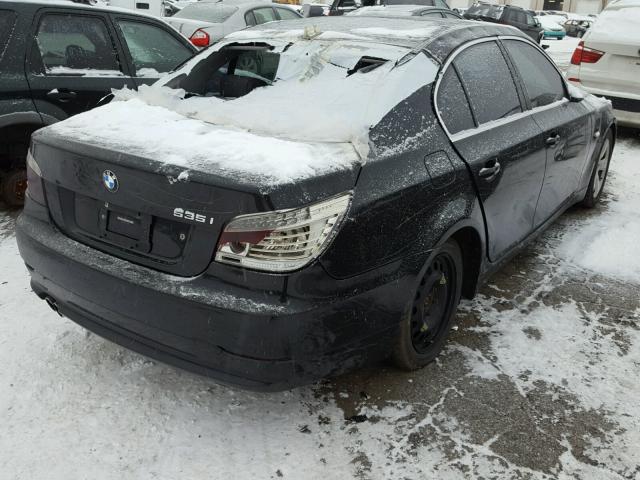 WBANW13568CZ72338 - 2008 BMW 535 I BLACK photo 4