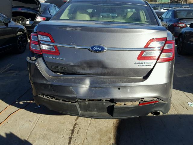 1FAHP2F87DG233058 - 2013 FORD TAURUS LIM GRAY photo 9