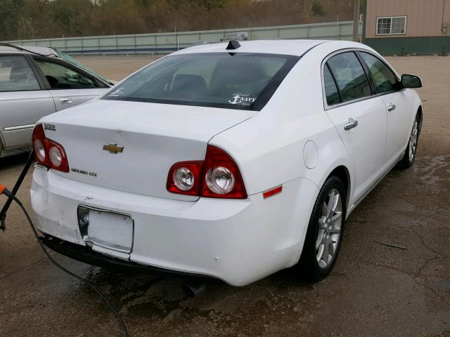 1G1ZG5E75CF266050 - 2012 CHEVROLET MALIBU LTZ 白色 照片 4