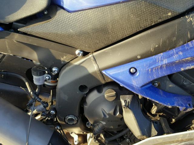 JYARJ16E1GA035868 - 2016 YAMAHA YZFR6 BLUE photo 7