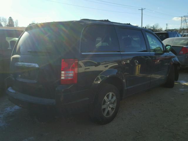 2A8HR54P08R711009 - 2008 CHRYSLER TOWN & COU BLACK photo 4