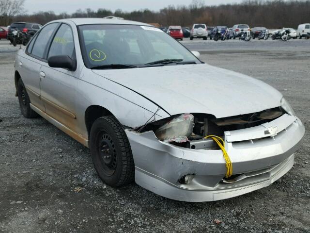 1G1JH54F547225903 - 2004 CHEVROLET CAVALIER L SILVER photo 1